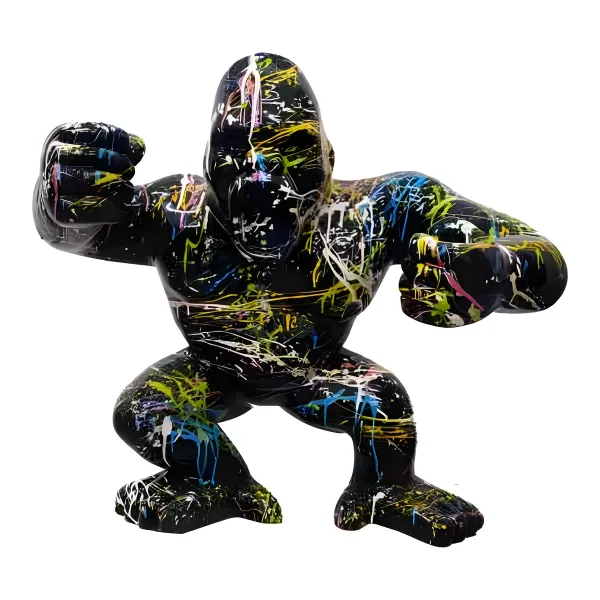 Figura dekoracyjna Goryl King Kong wym. 185×214×100cm z żywicy