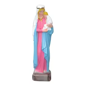 Figura dekoracyjna Matka Boska z Dzieciątkiem H: 140cm z żywicy - zdjęcie 2