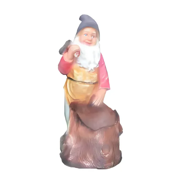 Figura dekoracyjna Krasnoludek H: 76cm z żywicy