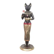 Figura dekoracyjna Bastet H: 90cm z żywicy