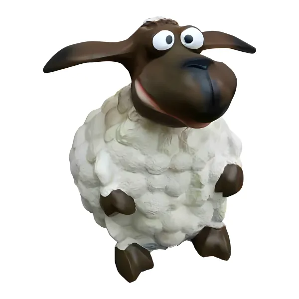 Figura dekoracyjna Owca H: 60cm z żywicy