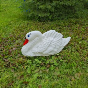 Figura ozdobna ŁABĘDŹ PŁYWAJĄCY młody - zdjęcie 6