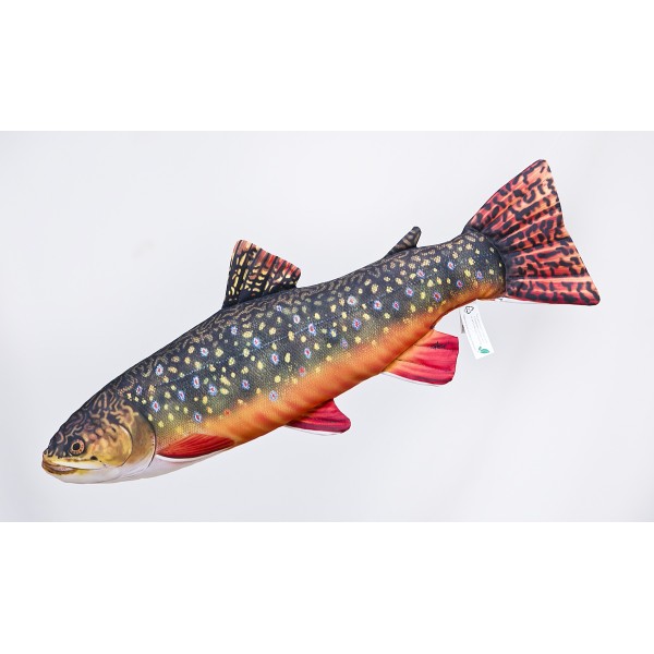 Poduszka dekoracyjna ryba Pstrąg źródlany 62 cm maskotka