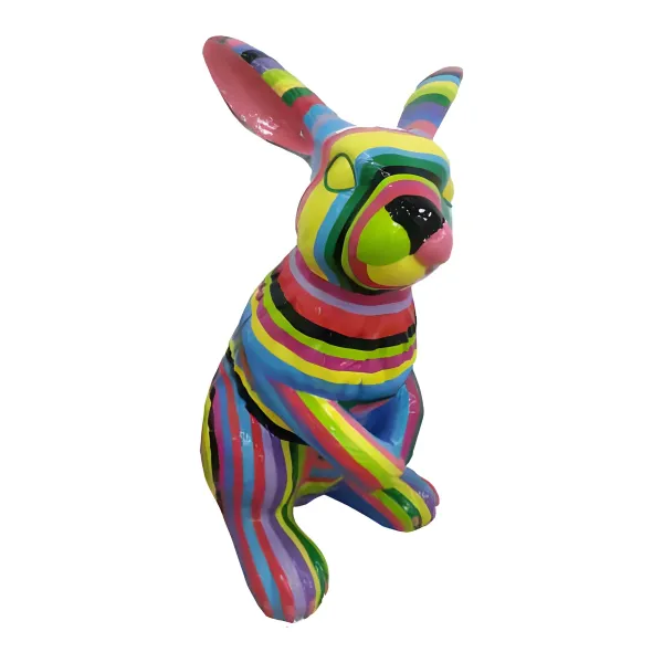 Figura dekoracyjna Królik H: 120cm z żywicy