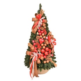 Stożek dekorowany 90 cm COZY - zdjęcie 1
