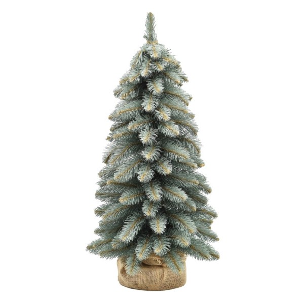 Choinka stożkowa srebrzysta 60 cm