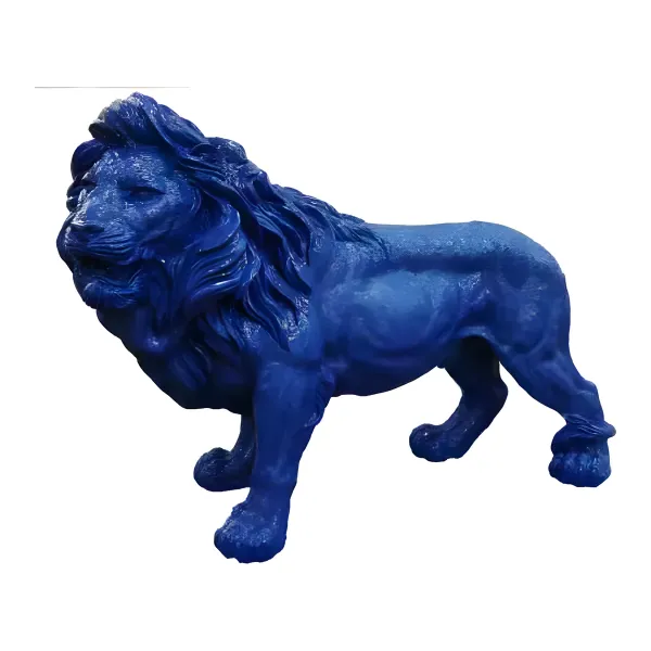 Figura dekoracyjna Lew wym. 68×100cm z żywicy
