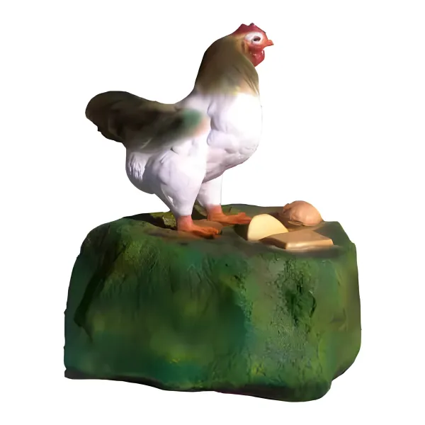 Figura dekoracyjna Kura H: 59cm z żywicy