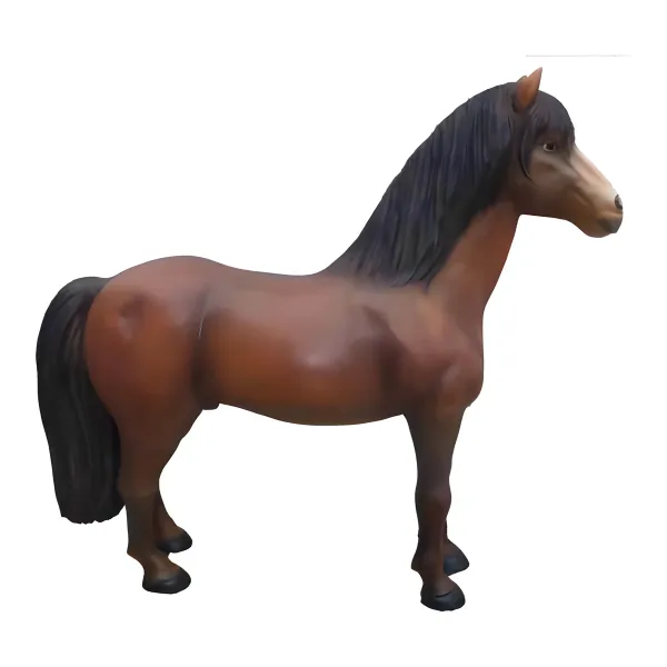 Figura dekoracyjna Koń wym. 186×215cm z żywicy