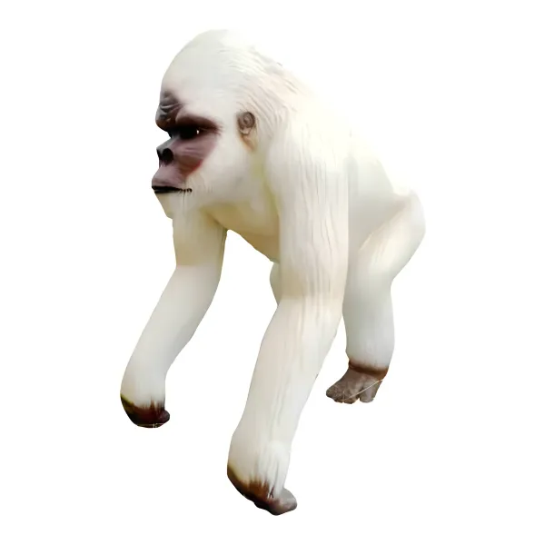 Figura dekoracyjna Goryl H: 70cm z żywicy