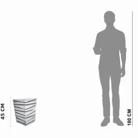 Figura ogrodowa Donica wysoka H: 45cm betonowa - zdjęcie 2