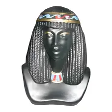 Figura dekoracyjna Popiersie Kleopatry H: 25cm z żywicy