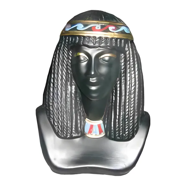 Figura dekoracyjna Popiersie Kleopatry H: 25cm z żywicy