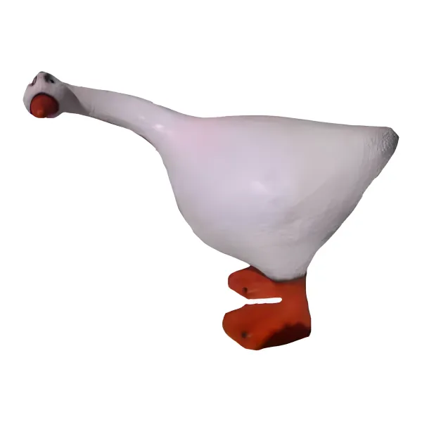 Figura dekoracyjna Gęś H: 65cm z żywicy