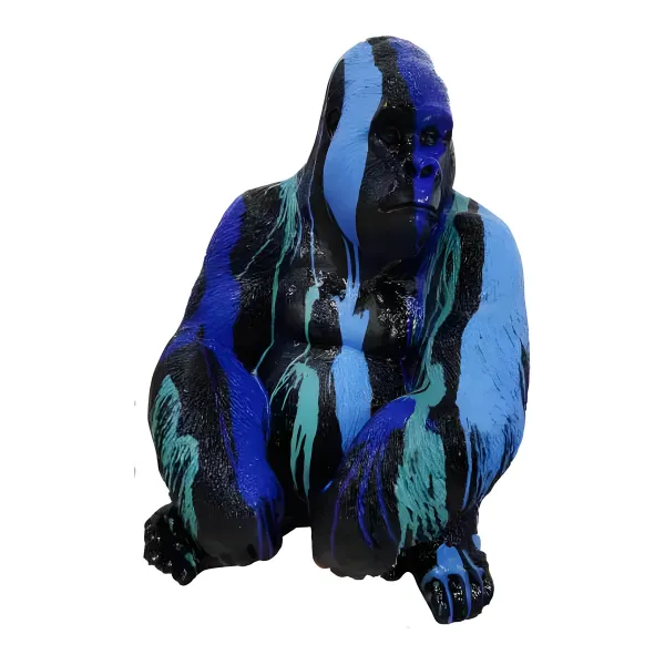 Figura dekoracyjna Goryl H: 75cm z żywicy