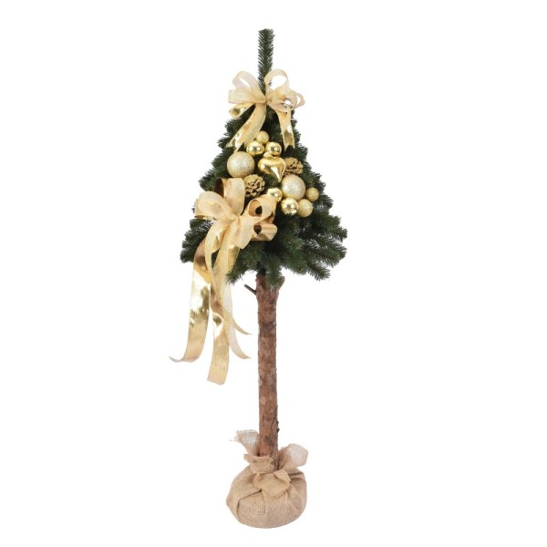 Choinka tatra dekorowana 115 cm GOLD