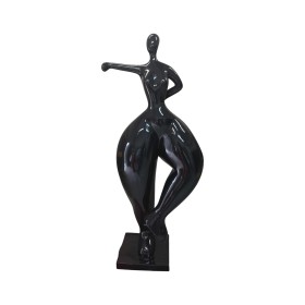 Figura Balerina Neo-Art Piano Black Nana czarna wysoki połysk żywica H: 120cm - zdjęcie 2