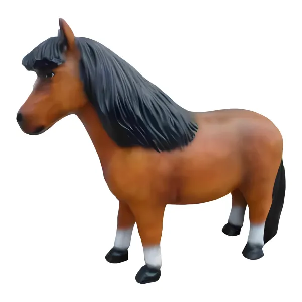 Figura dekoracyjna Kucyk wym. 99×126cm z żywicy