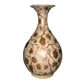 Figura dekoracyjna Wazon z winoroślą H: 92cm z żywicy - zdjęcie 2