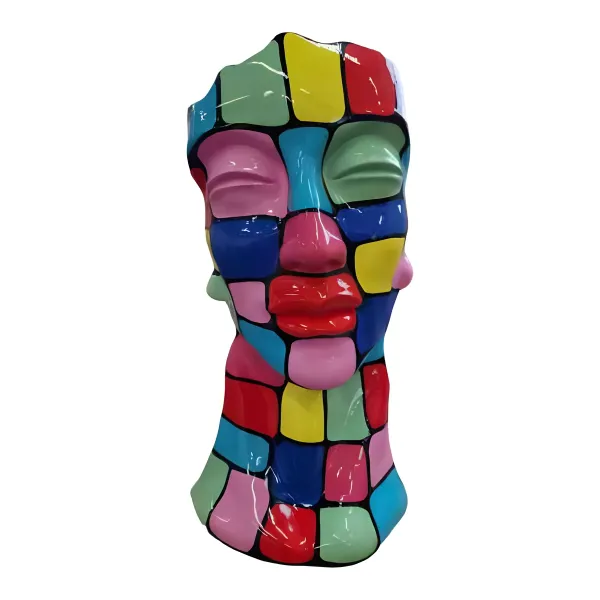 Figura dekoracyjna Głowa dekoracyjna H: 70cm z żywicy