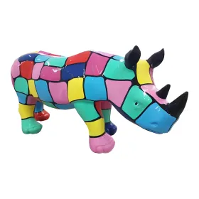 Figura dekoracyjna Nosorożec wym. 35×75cm z żywicy - zdjęcie 2