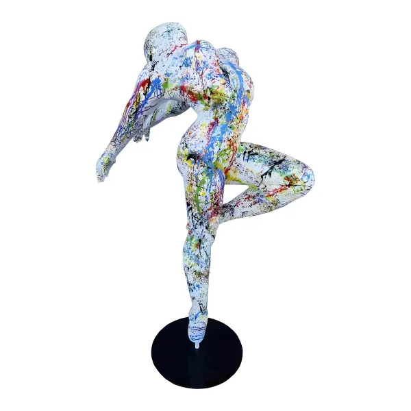Figura dekoracyjna Figura tancerki wym. 165×120×60cm z żywicy