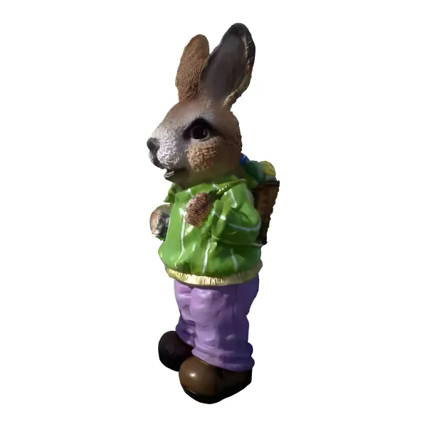 Figura dekoracyjna Zając H: 40cm z żywicy