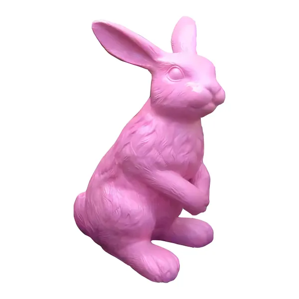 Figura dekoracyjna Królik H: 120cm z żywicy
