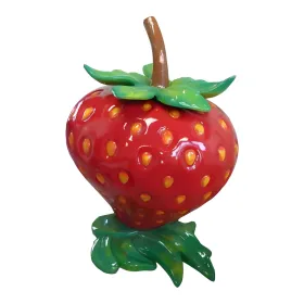 Figura dekoracyjna Truskawka wym. 48×50×58cm z żywicy - zdjęcie 2