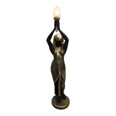 Figura dekoracyjna Lampa egipska H: 190cm z żywicy