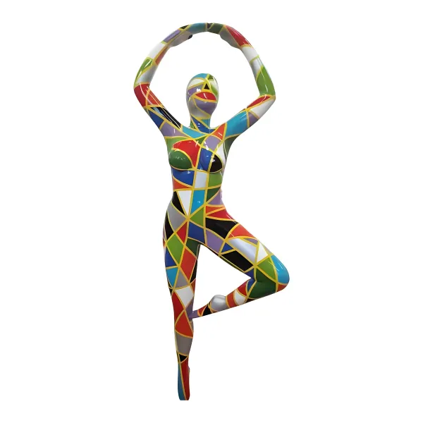 Figura dekoracyjna Baletnica H: 180cm z żywicy