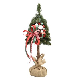 Choinka na kołeczku dekorowana 50 cm NATALE - zdjęcie 1