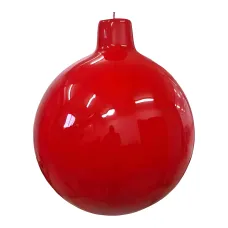 Figura dekoracyjna Bombka świąteczna H: 75cm z żywicy