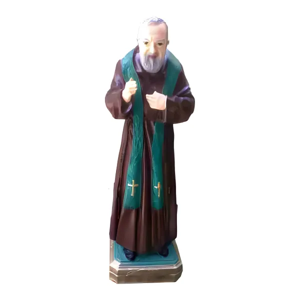 Figura dekoracyjna Ojciec Pio H: 82cm z żywicy