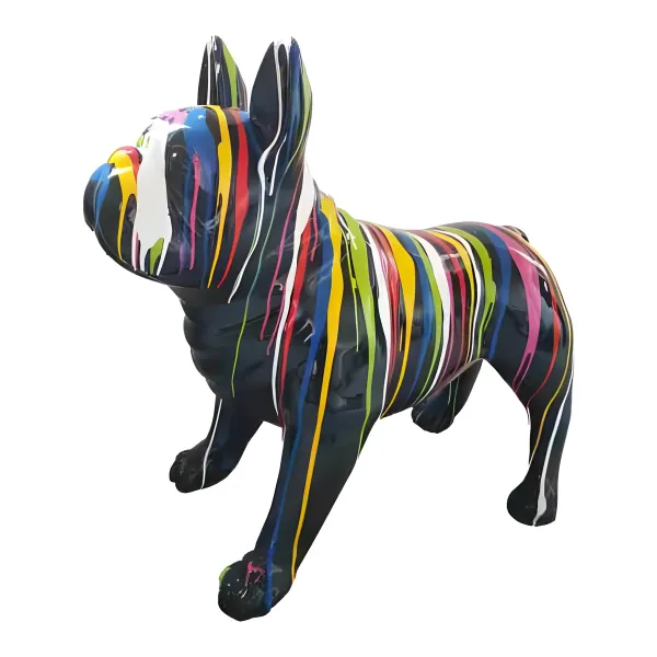 Figura dekoracyjna Pies wym. 72×100cm z żywicy