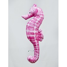 Poduszka dekoracyjna ryba Konik morski różowy 30 cm maskotka
