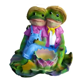 Figura dekoracyjna Żaby para H: 60cm z żywicy - zdjęcie 2