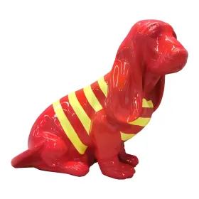 Figura dekoracyjna Pies H: 45cm z żywicy - zdjęcie 2