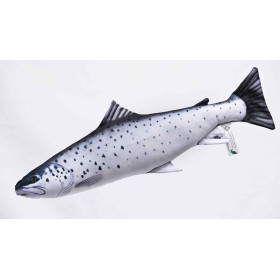 Poduszka dekoracyjna ryba Troć mini 51 cm maskotka - zdjęcie 1