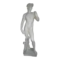 Figura dekoracyjna Dawid Michała Anioła H: 110cm z żywicy