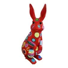 Figura dekoracyjna Królik H: 220cm z żywicy