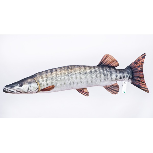 Poduszka dekoracyjna ryba Szczupak amerykański 80 cm maskotka