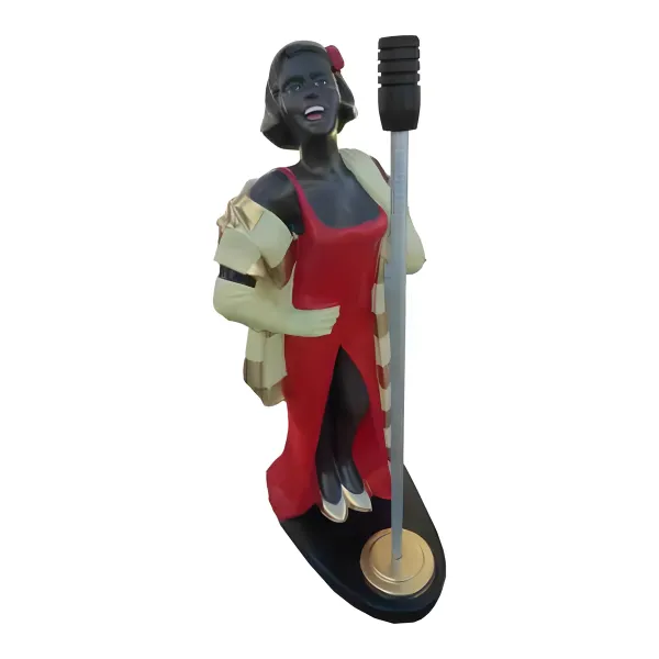 Figura dekoracyjna Muzyk H: 110cm z żywicy