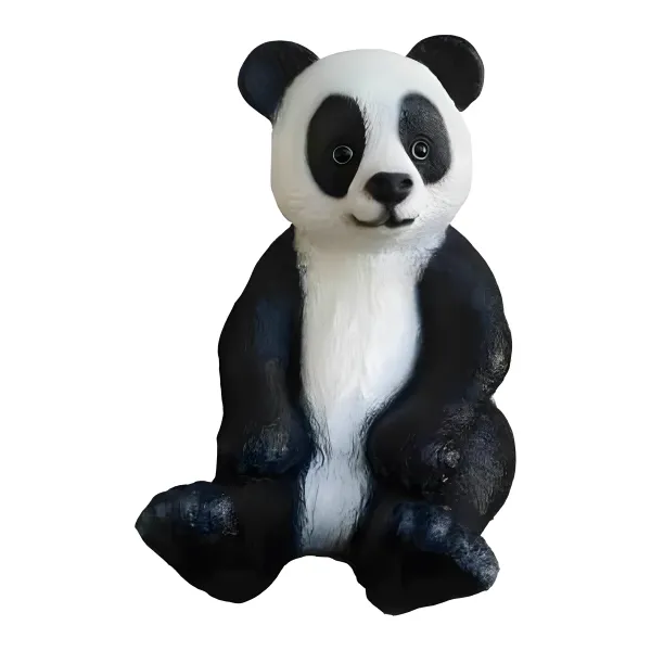 Figura dekoracyjna Panda H: 70cm z żywicy