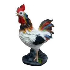 Figura dekoracyjna Kogut H: 65cm z żywicy