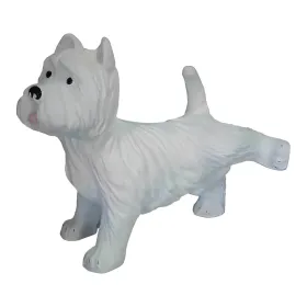 Figura dekoracyjna Pies west highland terrier stojący H: 35cm z żywicy - zdjęcie 2