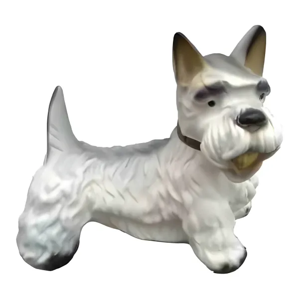 Figura dekoracyjna Pies west highland terrier H: 30cm z żywicy