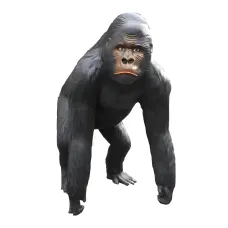 Figura dekoracyjna Goryl H: 220cm z żywicy