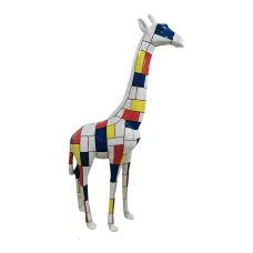 Figura dekoracyjna Żyrafa H: 205cm z żywicy