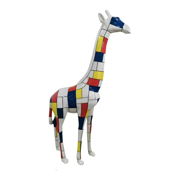 Figura dekoracyjna Żyrafa H: 205cm z żywicy